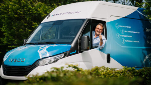  Nu åker representanter från Iveco ut på en turné genom de skandinaviska länderna för att presentera sin elektriska nyhet Iveco eDaily.