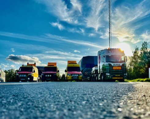 "Standarden hos vägtransportledare sjunker", säger Torkel Jönsson, Toys Transporter. Foto: Toys Transporter/Westdijk.