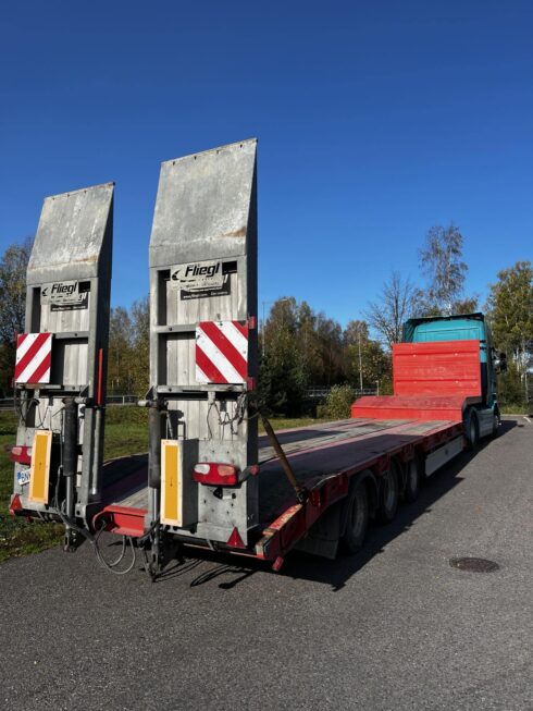 Ett av ekipagen Edströmska Transportgymnasiet i Västerås lånade ut till Västerås yrkestrafikgrupp.