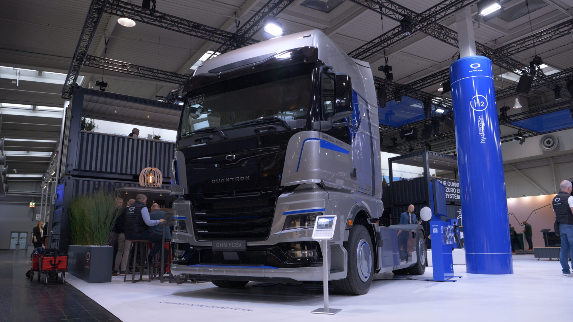 Quantron har också lastbilar, men det är Quantrons Inside-teknik som kommer att utvärderas för integration i Ford Trucks fordon. Foto: Quantron.