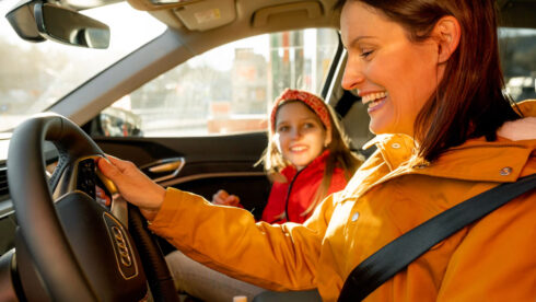        46 procent av de kvinnliga bilisterna tror inte att någon stör sig på deras körning.   