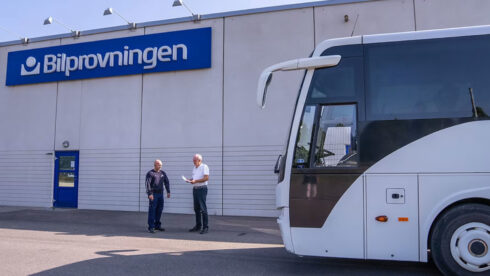    Ökande andel tunga bussar med brister Foto: Bilprovningen.