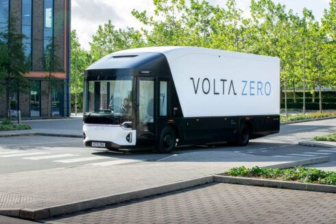Konkursförklarade Volta Trucks får hjälp av Steyr Automotive. Foto: Volta Trucks.