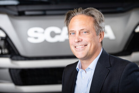 David Källsäter, avgående vd för Scania Sverige. Foto: Scania