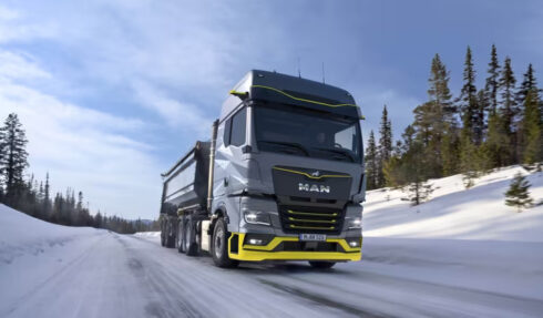   MAN Truck & Bus lanserar en begränsad serie vätgasdrivna lastbilar 2025. Foto: MAN Truck & Bus.