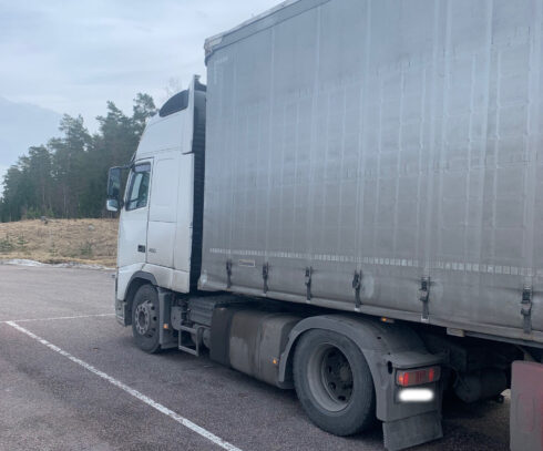 Dokumenten för cabotagetransporten var korrekta, men det fanns mängder av andra brister.