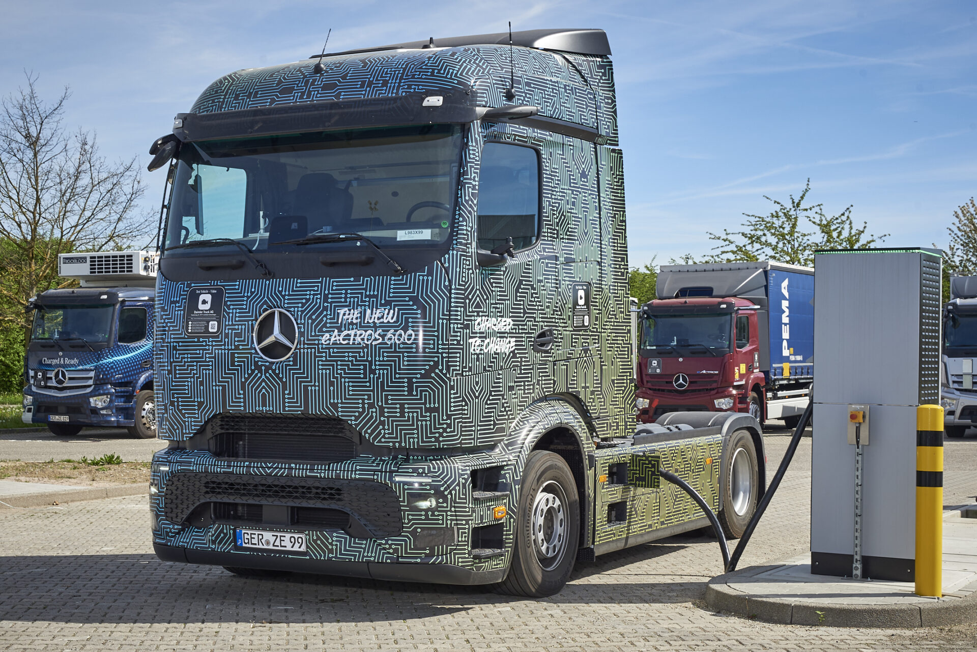 eActros 600 är den första eldrivna lastbilen som antagit utmaningen i SuperTest.