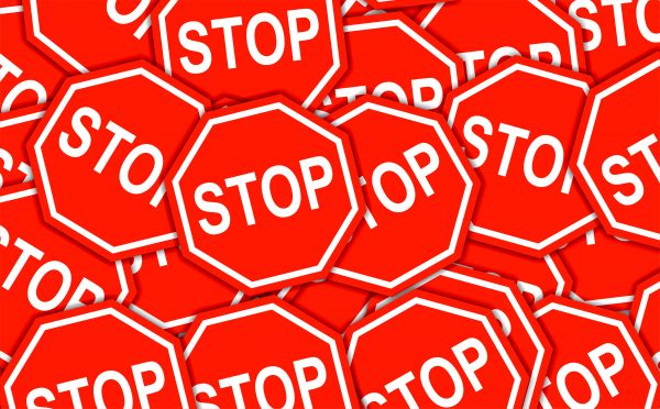 Var femte trafikant respekterar inte stopplikten