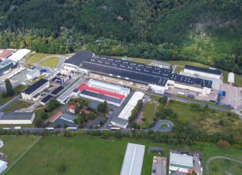 Continentals anläggning i Bad Blankenburg är en av de som kommer att stängas. Foto: Continental.