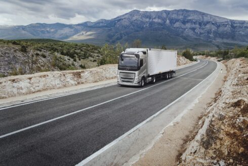  Gasdrift är en växande lösning för att minska koldioxidutsläppen. Foto: Volvo Lastvagnar.
