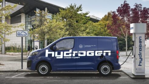 Beslutet innebär att Stellantis inte i år kommer att lansera vätgasdrivna Pro-One då exempelvis infrastrukturen för tankning av vätgasfordon inte utvecklas tillräckligt snabbt. Foto: Stellantis.