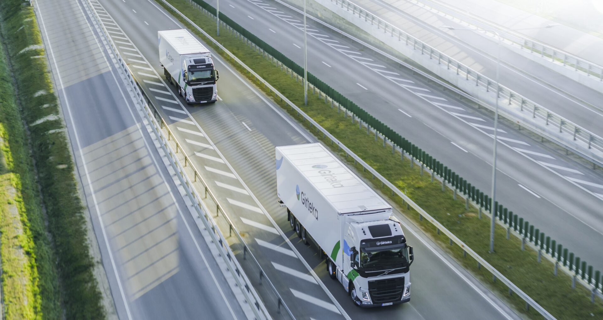 Transporter av frukter och grönsaker kräver precision och många samarbeten mellan många partners. Foto: Girteka.