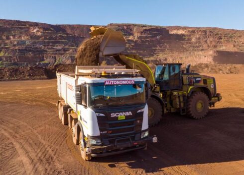 Är autonoma fordon en del av lösningen på förarbristen? Foto: Scania/IRU.