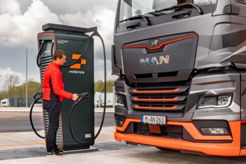 Traton Charging Solutions strävar efter att laddupplevelsen ska bli så positiv och bekväm som möjligt. Foto: Traton Group.