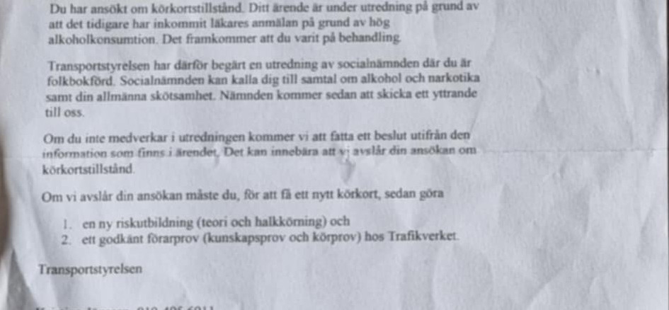 Här ett fysisk bevis på att det som skrivs är sant. Foto: Privat.