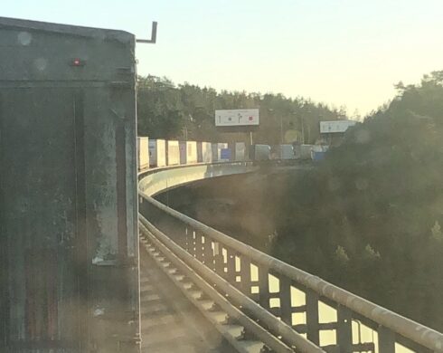 Digitalisering av tullhanteringen effektiviserar, men huvudansvaret för att deklarationen sänds in hamnar fortsatt hos föraren som kör fordonet. Foto: Privat/Proffs/arkiv.