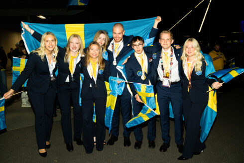 Glada medaljörer. Foto: TYA.