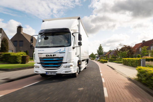 "Bästa Distributionslastbil 2025." Foto: DAF Trucks.