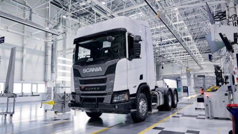 Scania Super Truck tillverkas i Rugao, Kina. Foto: Scania.