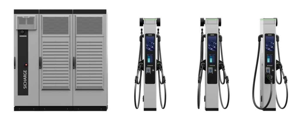 Sicharge Flex sätter nya riktmärken inom elektrifiering. Foto: Siemens.