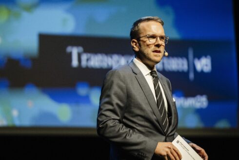 Infrastruktur- och bostadsminister Andreas Carlson (KD). Foto: Regeringen.