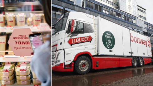 Bonway i samarbete med Panini Internazionale och Reitan Convenience Sverige. Foto: Bonway Logistics.