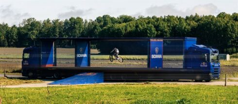 En utmaning utöver det vanliga. Foto: Scania.