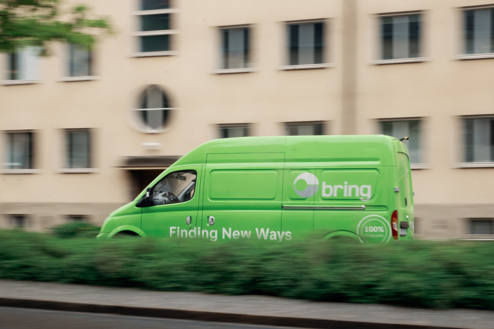 Nu ska Bring frakta Vinteds begagnade varor till kunderna. Foto: Bring.