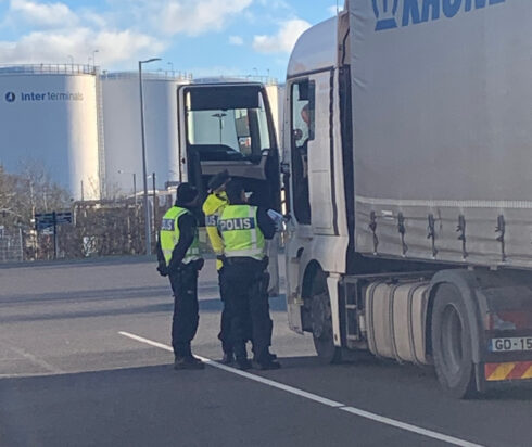 Den riktade insatsen under vecka 47 uppmärksammades internationellt. Foto: Heidi Bodensjö/Proffs arkiv.