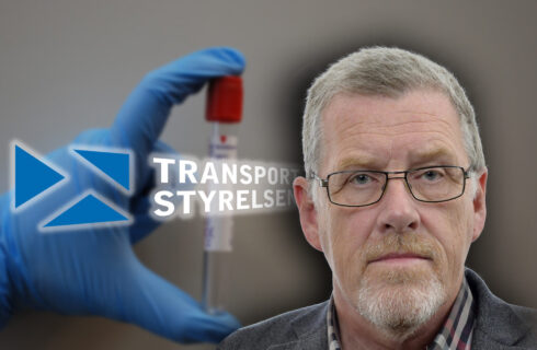 "Det är dags att en ny ledning tar över Transportstyrelsen", säger Thomas Morell. Fotomontage: Proffs.