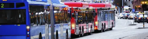 Kristoffer Tamsons (M): ”Kollektivtrafiken behöver fler vänner”. Foto: Transportföretagen/Sveriges Bussföretag.