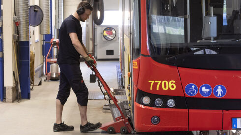    Bilprovningens besiktningsstatistik för 2025 visar att tre av tio tunga bussar har allvarliga fel Foto: Bilprovningen.