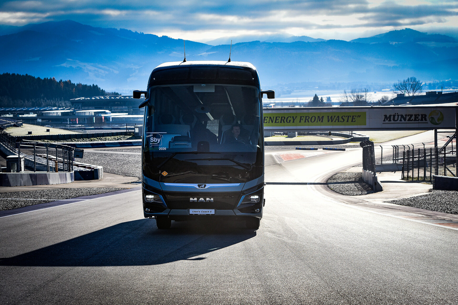 MAN gjorde även avtryck inom turistbussegmentet med helektriska MAN Lion's Coach E. Foto: MAN.
