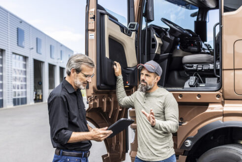 MAN gör storsatsning på sitt servicenätverk i Europa. Här Man Service i tyska Schweinfurt. Foto: MAN