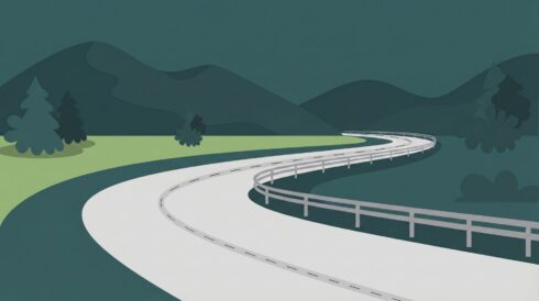 Norska Vegtilsynet vill att vägräcken ska testas för att se om de möter tyngre fordons kraft. Bild: Vegtilsynet.