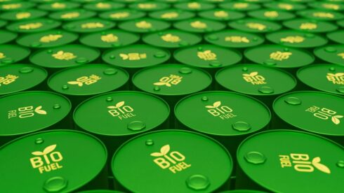 Förlängningen av skattebefrielse för biodrivmedel ser Transportföretagen som positivt. Foto: Transportföretagen.