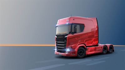 Hytten kommer att tillverkas i Laxå med chassier byggda i Södertälje. Foto: Scania.