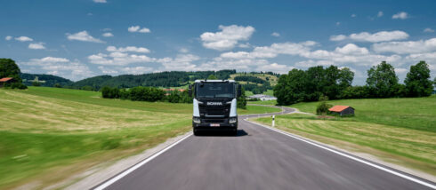 Scania investerar 70 miljoner euro i produktionsanläggningen i Angers, Frankrike, för att stärka kapaciteten för produktion av elektriska lastbilar och stödja omställningen till ett mer hållbart transportsystem i Europa. Foto: Scania Group.