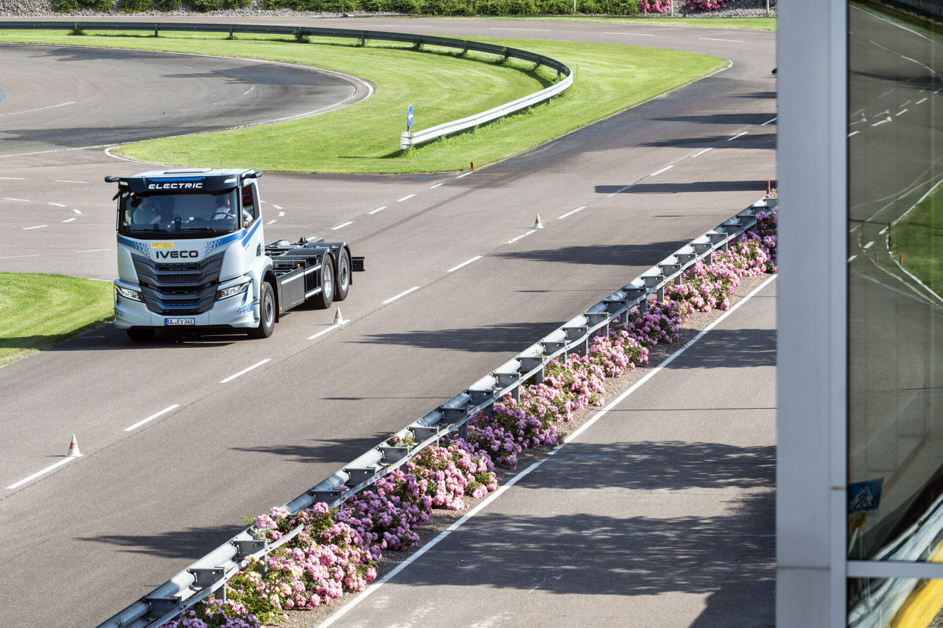 Dags för tester i verkligheten. Foto: Iveco/Empower.
