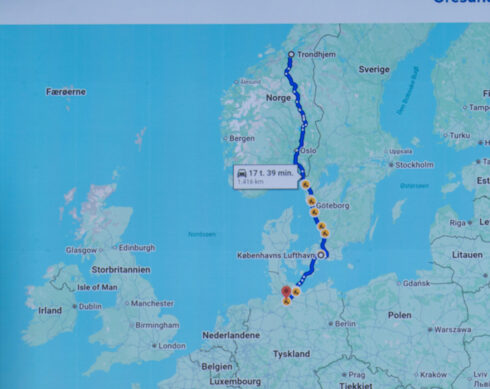 Målet är att skapa förutsättningar för en snabb uppskalning av elektrisk tung transport och införandet av autonoma lastbilar längs den viktiga godskorridoren mellan Trondheim och Hamburg. Foto: 2030-sekretariatet.