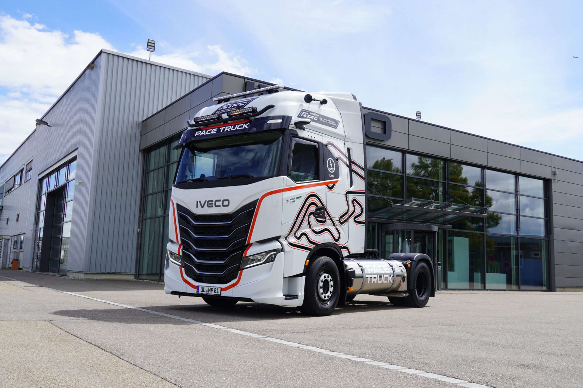 Och här ser vi Iveco S-Way LNG. Foto: Iveco.