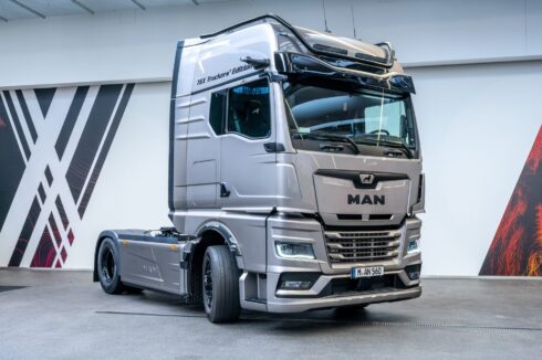   MAN säger att den nya TGX Truckers’ Edition är designad av chaufförer för chaufförer. Foto: MAN.