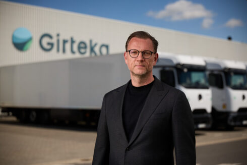 Mindaugas Pasilauskas, kommersiell chef på Girteka. Foto: Girteka