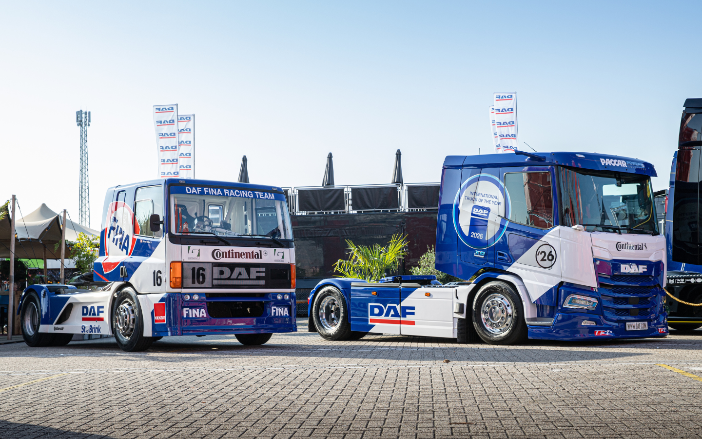 Van Der Mierden använder flera specialfordon i sin flotta. Foto: DAF Trucks.