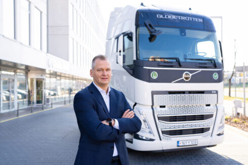 - Genom att investera i förarnas kompetens kan vi skydda våra kunders gods och hålla en jämn kvalitet på transporterna i hela Europa, säger Mindaugas Paulauskas, vd för Girteka Transport. Foto: Girteka
